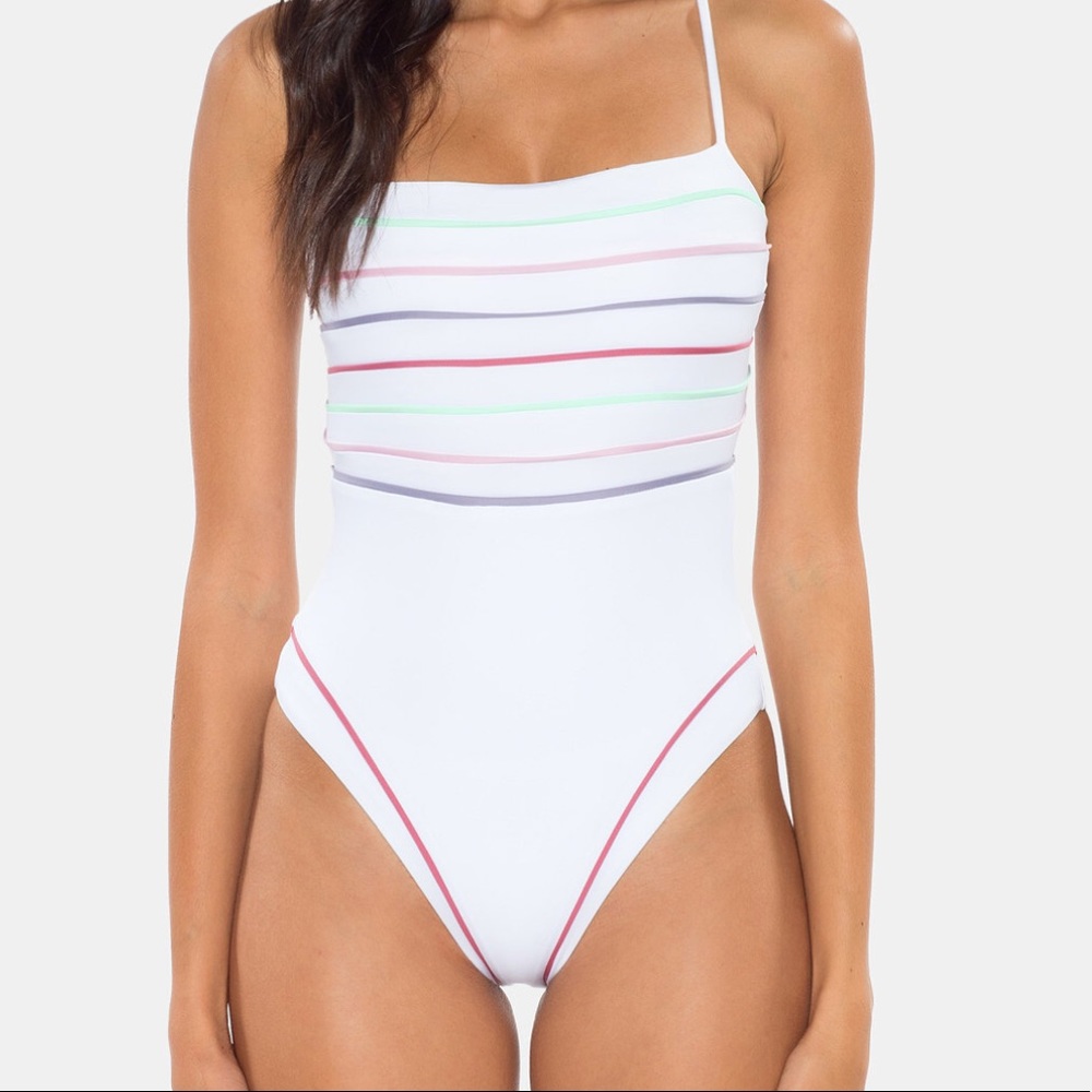 SO LUNA SWIM High Leg ONE PIECE